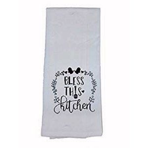 100% Cotton Kitchen Towels Printed with Grateful Blessing Sayings
